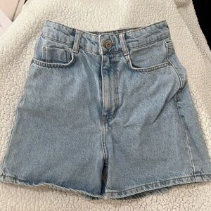 Light Blue Denim Women's Shorts